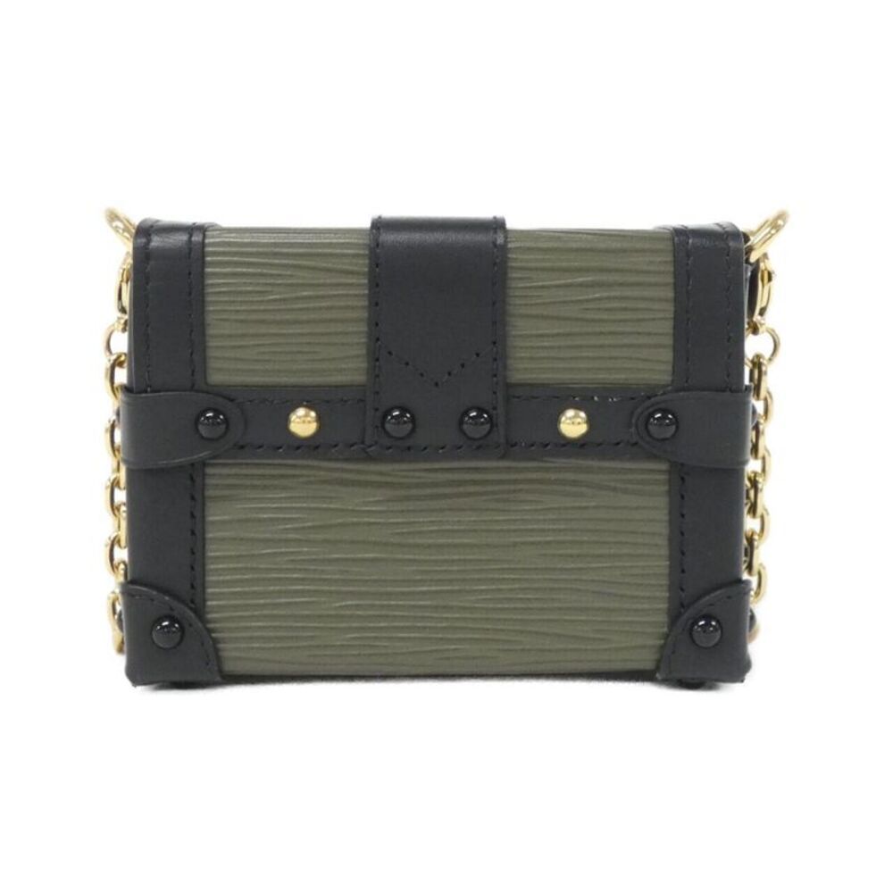 Louis Vuitton Trunk Khaki Leather Clutch Bag (Pre-Owned) - Picture 2 of 7